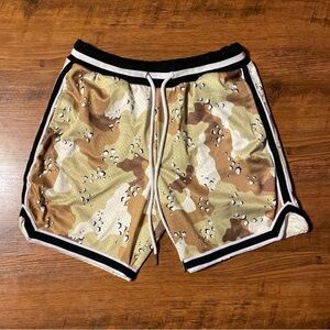 MNML Desert Camo Mesh Basketball Shorts